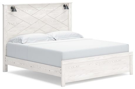 Gerridan - Panel Bedroom Set With Sconces - view 2