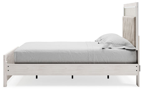 Altyra - White - Queen Panel Bed With Roll Slats by Signature Design by Ashley® | Bel Furniture