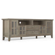 Artisan - TV Media Stand Pearl Silver by Simpli-Home | Bel Furniture