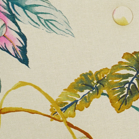 Paradise - Upholstered Arm Chair Floral Printed On Cotton - Off-White by Jennifer Taylor Home | Bel Furniture