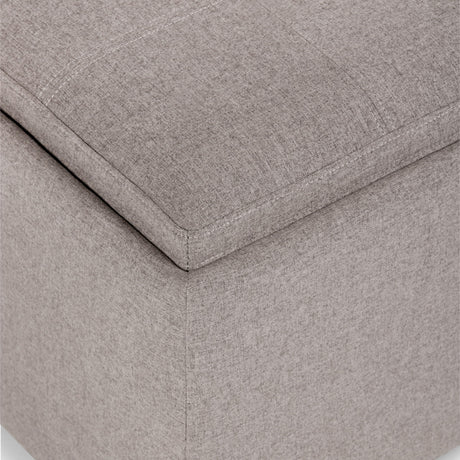 Avalon - Square Coffee Table, Storage Ottoman by Simpli-Home | Bel Furniture