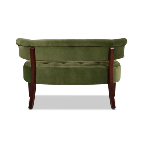 Jared - Versatile Roll Arm Tufted Bench Settee - view 3