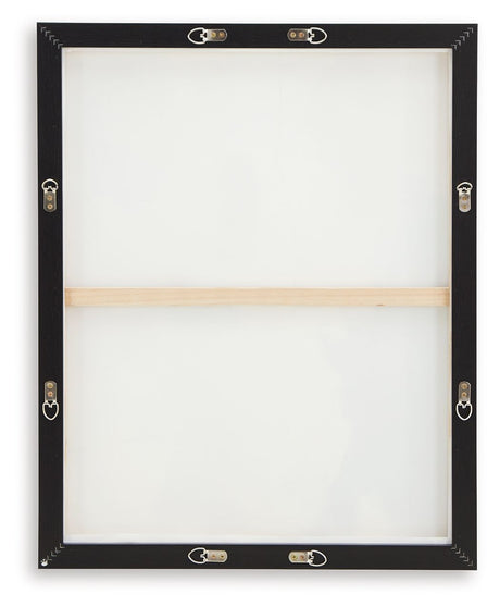 Caldish - Blue / White / Pink - Wall Art Set (Set of 2) by Signature Design by Ashley® | Bel Furniture