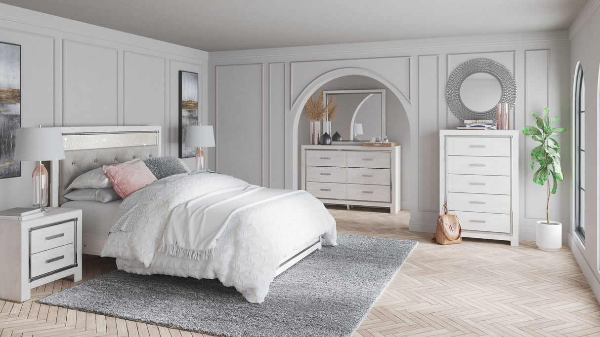 Altyra - Panel Bedroom Set White by Signature Design by Ashley® | Bel Furniture
