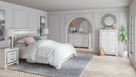 Altyra - Panel Bedroom Set White by Signature Design by Ashley® | Bel Furniture