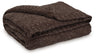 Anawood - Throw Dark Brown 3 Pieces by Signature Design by Ashley® | Bel Furniture