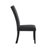 Jhoanna - 5 Pieces Dining Table Set - Black