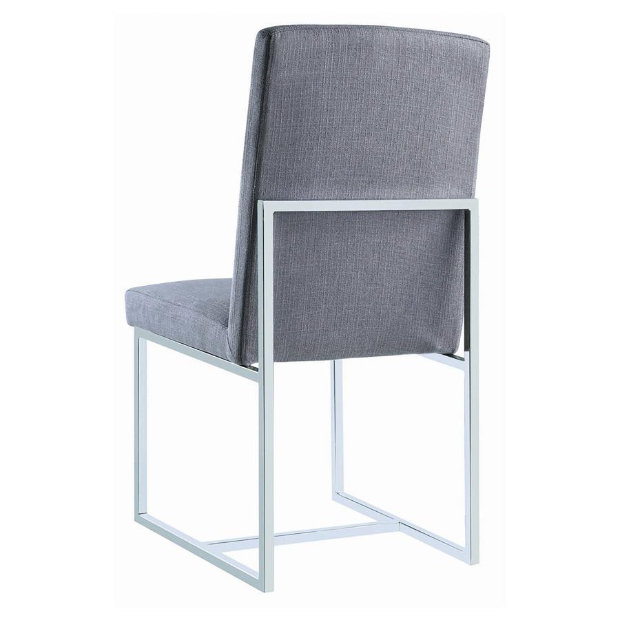 Mackinnon - Upholstered Dining Side Chair (Set of 2) - Gray