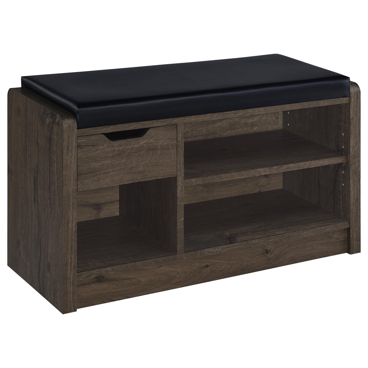 Arrington - Storage Bench Dark Brown by Coaster Fine Furniture | Bel Furniture