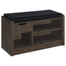 Arrington - Storage Bench Dark Brown by Coaster Fine Furniture | Bel Furniture