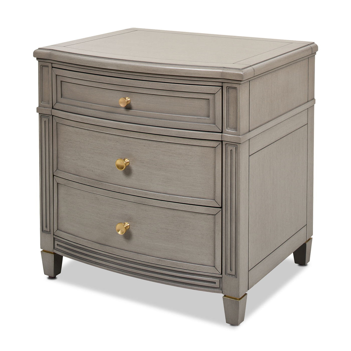 Dauphin - 3 Drawer Accent End Table by Jennifer Taylor Home | Bel Furniture