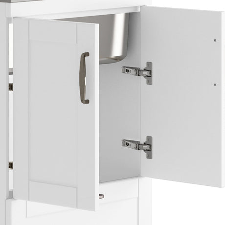 Reed - Deluxe Laundry Cabinet With Pull-Out Faucet And Stainless Steel Sink - view 5