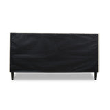 Aspen - King Vertical Tufted Headboard Platform Bed Set - Light Beige by Jennifer Taylor Home | Bel Furniture