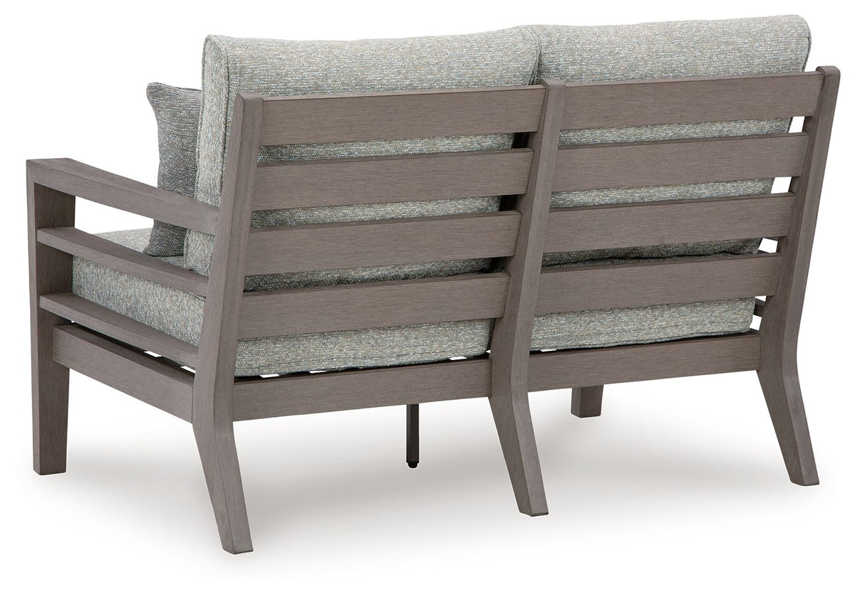 Hillside Barn - Gray / Brown - Loveseat W/Cushion by Signature Design by Ashley® | Bel Furniture