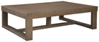 Cariton - Rectangular Cocktail Table - Gray