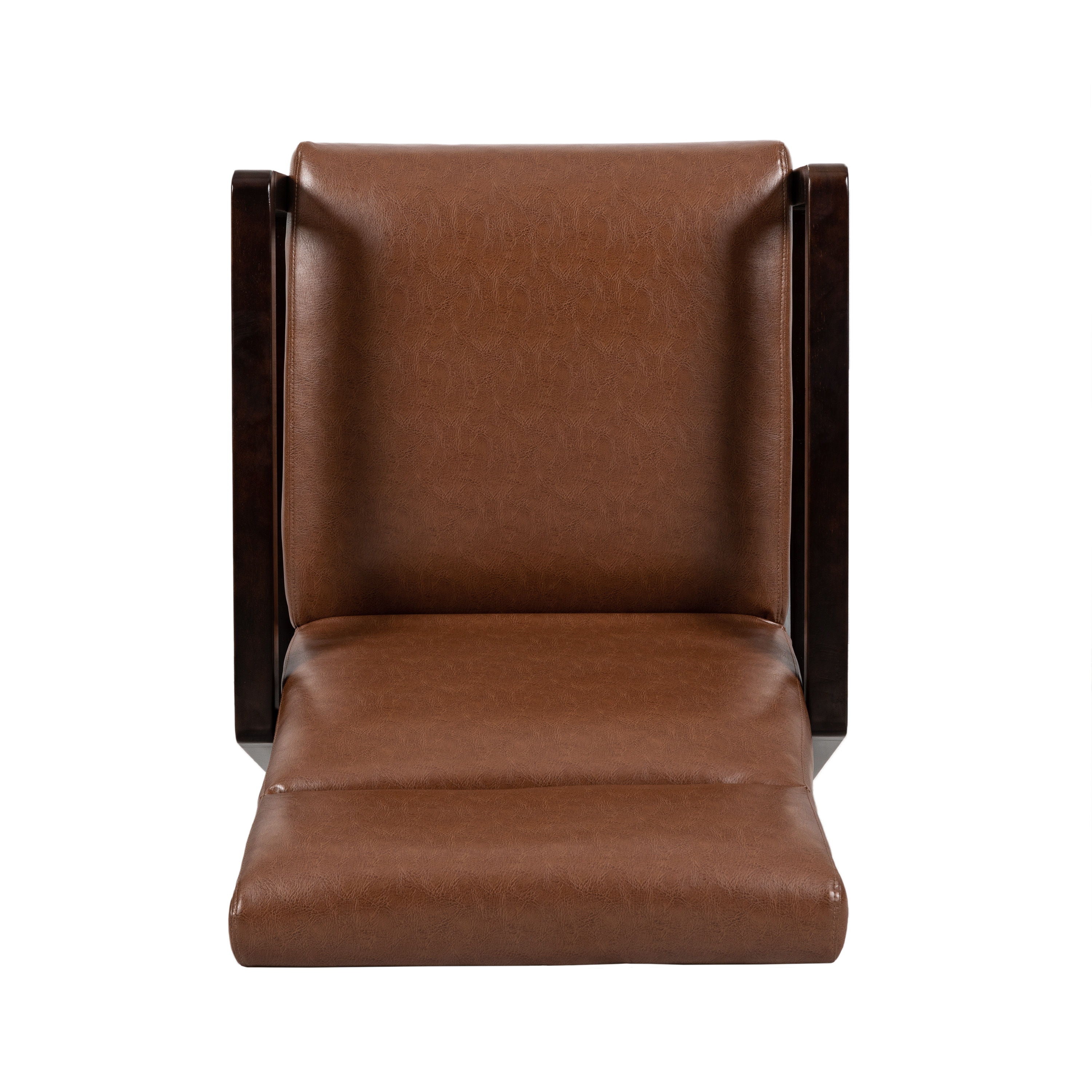 Faux Leather Upholstered Pushback Recliner