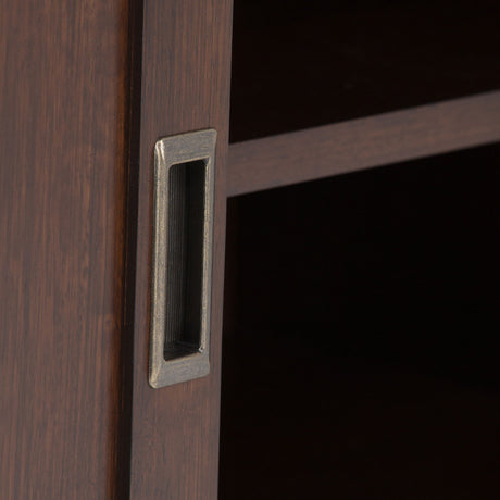 Draper - Handcrafted Mid Century Low TV Media Stand - view 10