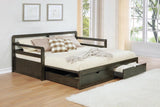 Sorrento - 2-Drawer Twin Long Daybed With Extension Trundle - Gray by CoasterEssence | Bel Furniture