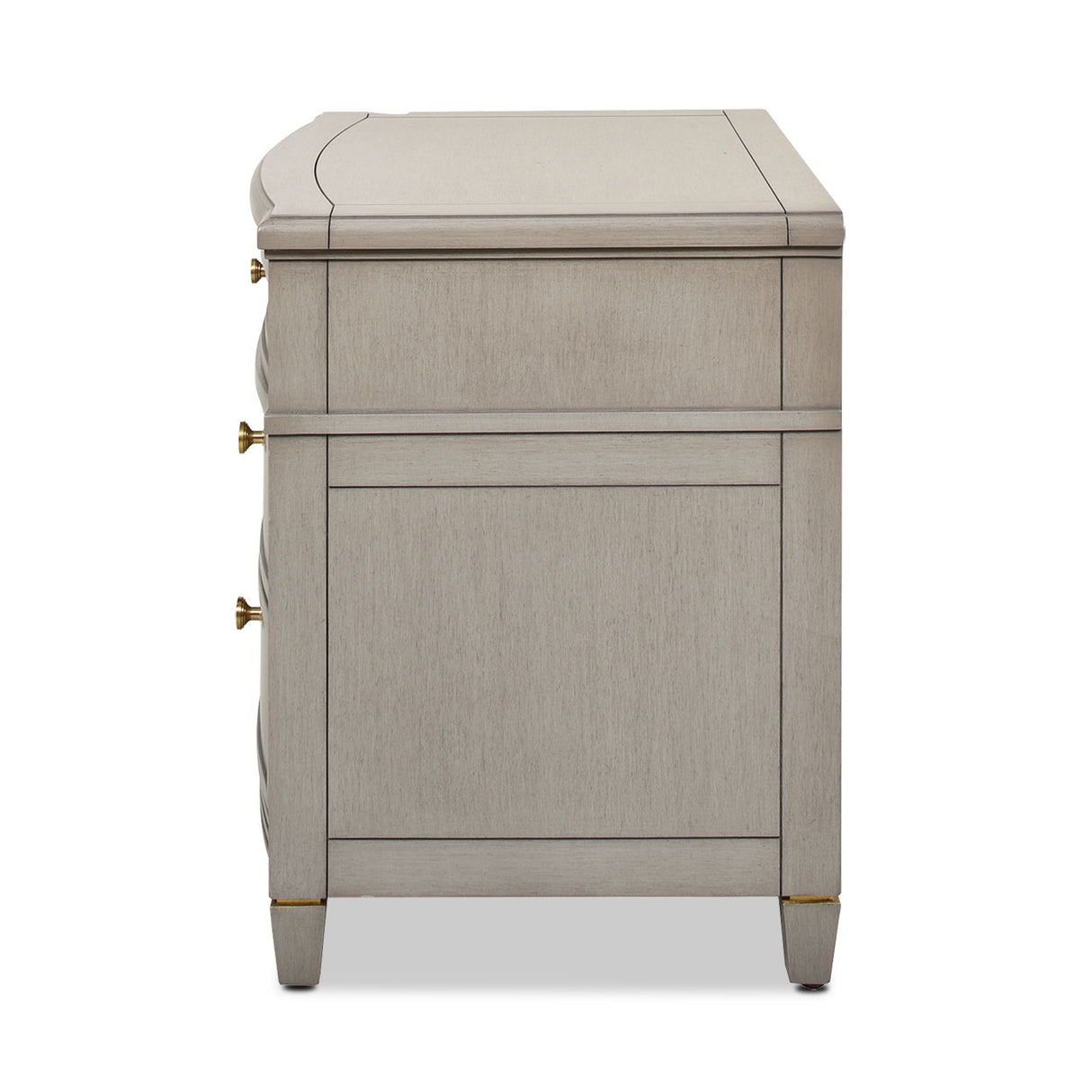 Dauphin - 3 Drawer Accent End Table by Jennifer Taylor Home | Bel Furniture