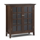Acadian - Medium Storage Cabinet - Natural Aged Brown