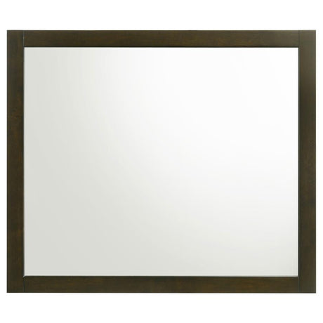 Wilkes - Dresser Mirror - Dark Cocoa by Coaster Fine Furniture | Bel Furniture