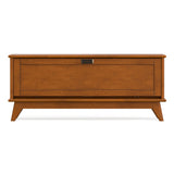 Draper - Flip Down Storage Bench - Teak