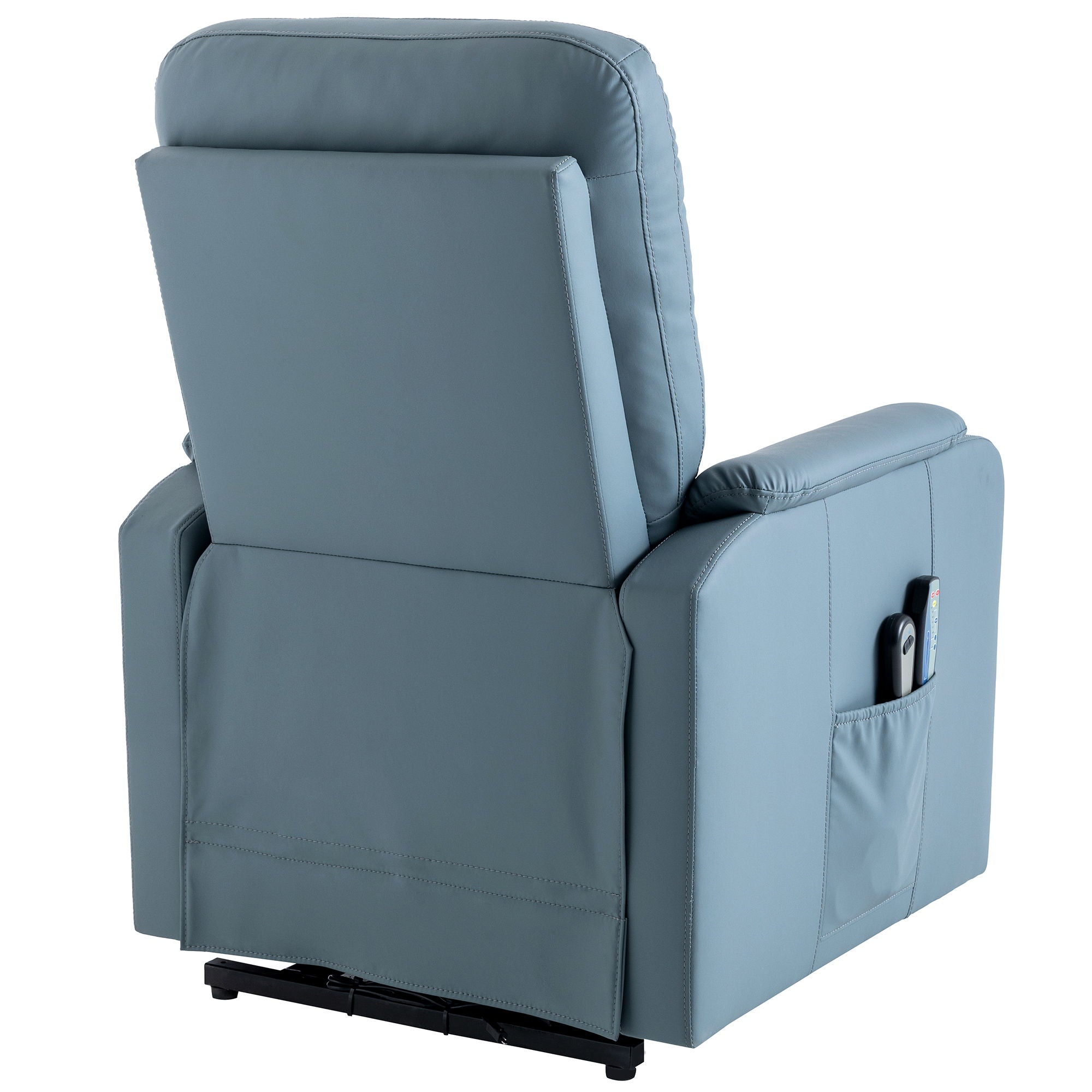 Massage Recliner Chair Electric Power Lift Chairs With Side Pocket, Adjustable Massage And Heating Function For Adults And Seniors