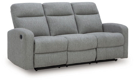 Gauntlet - Sterling - Reclining Sofa by Signature Design by Ashley® | Bel Furniture