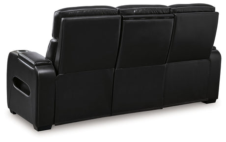 Boyington - 2 Pc. - Power Reclining Sofa And Loveseat - Black - view 2