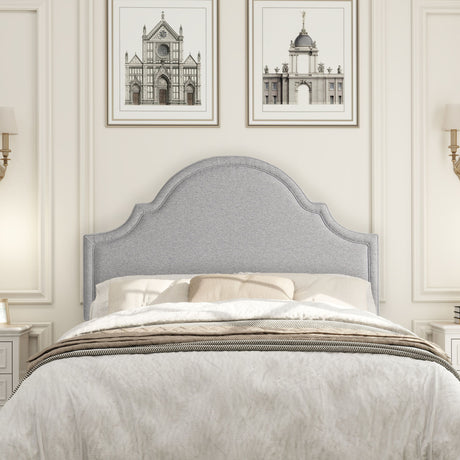 Catherine - Luxurious Comfort Upholstered Headboard by Jennifer Taylor Home | Bel Furniture