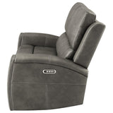Brickston - Triple Power Reclining Loveseat