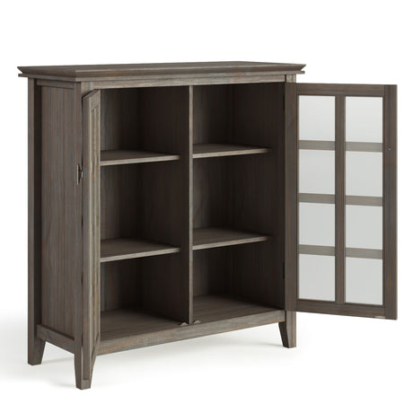 Artisan - Handcrafted Medium Storage Cabinet by Simpli-Home | Bel Furniture