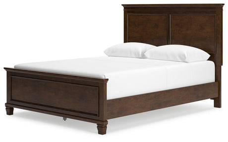 Danabrin - Queen Panel Bed - Brown
