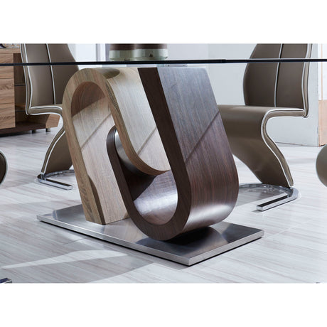 Tony - Dining Table - Brown / Beige