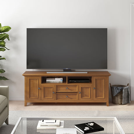 Amherst - Handcrafted Wide TV Media Stand - view 4