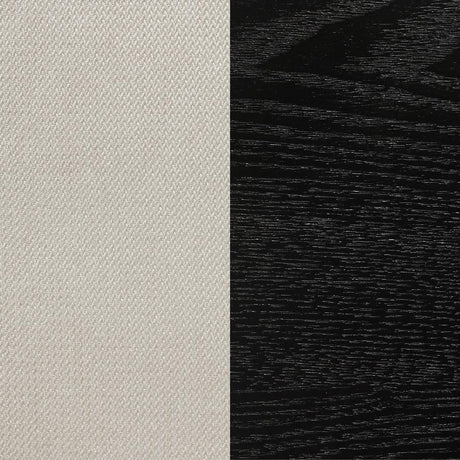 Louise - Upholstered Wood Dining Side Chairs (Set of 2) - Black by CoasterEveryday | Bel Furniture