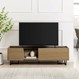 Contemporary Low Profile TV Stand by Walker Edison | Bel Furniture