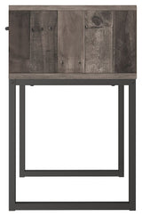 Neilsville - Black / Gray - One Drawer Night Stand by Signature Design by Ashley® | Bel Furniture