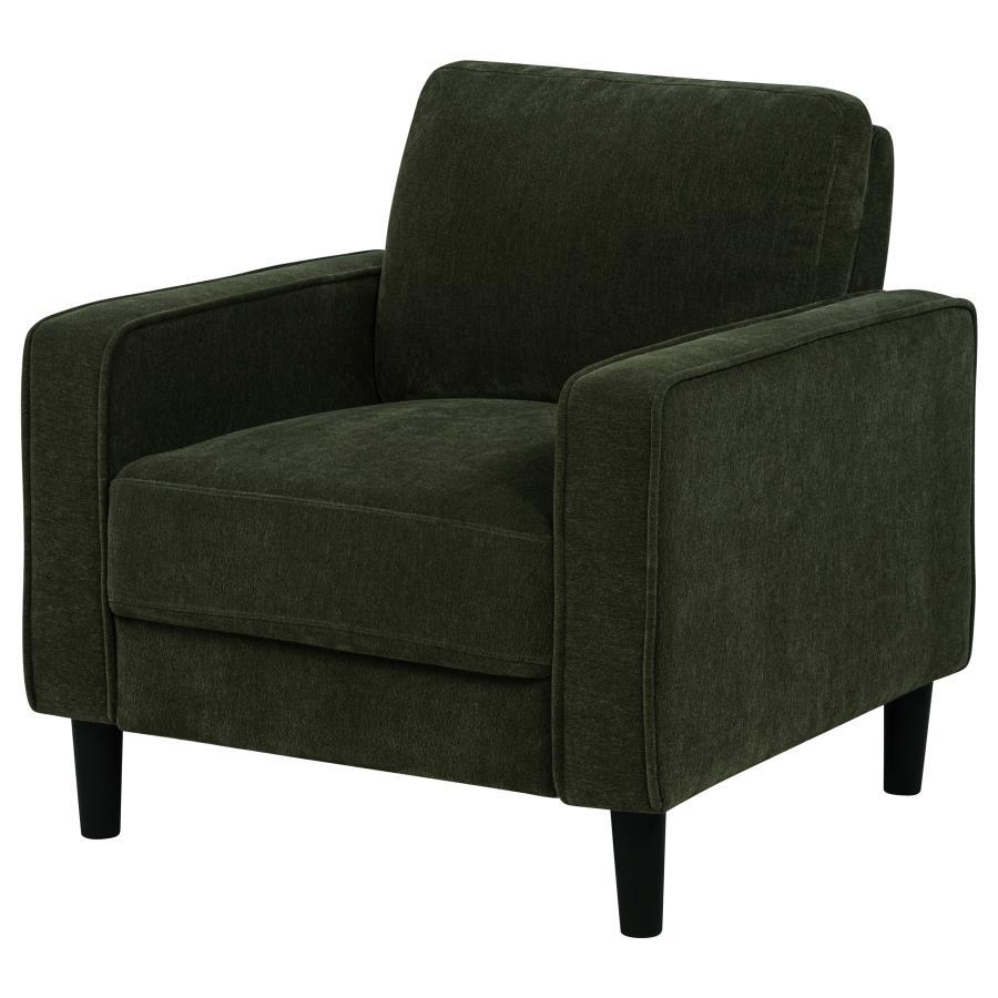 Ruth - Upholstered Track Arm Accent Chair