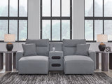 Modmax - Salt And Pepper - Reclining Sectional by Signature Design by Ashley® | Bel Furniture