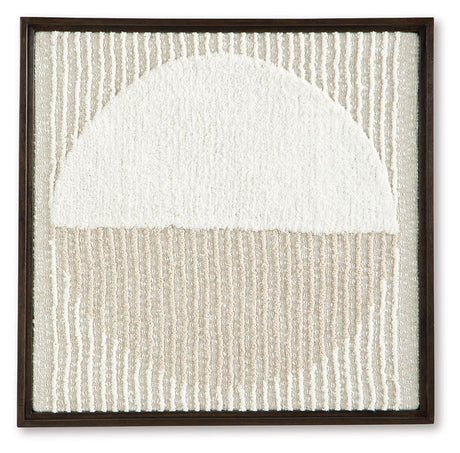 Bachard - Tan / White - Wall Decor by Signature Design by Ashley® | Bel Furniture