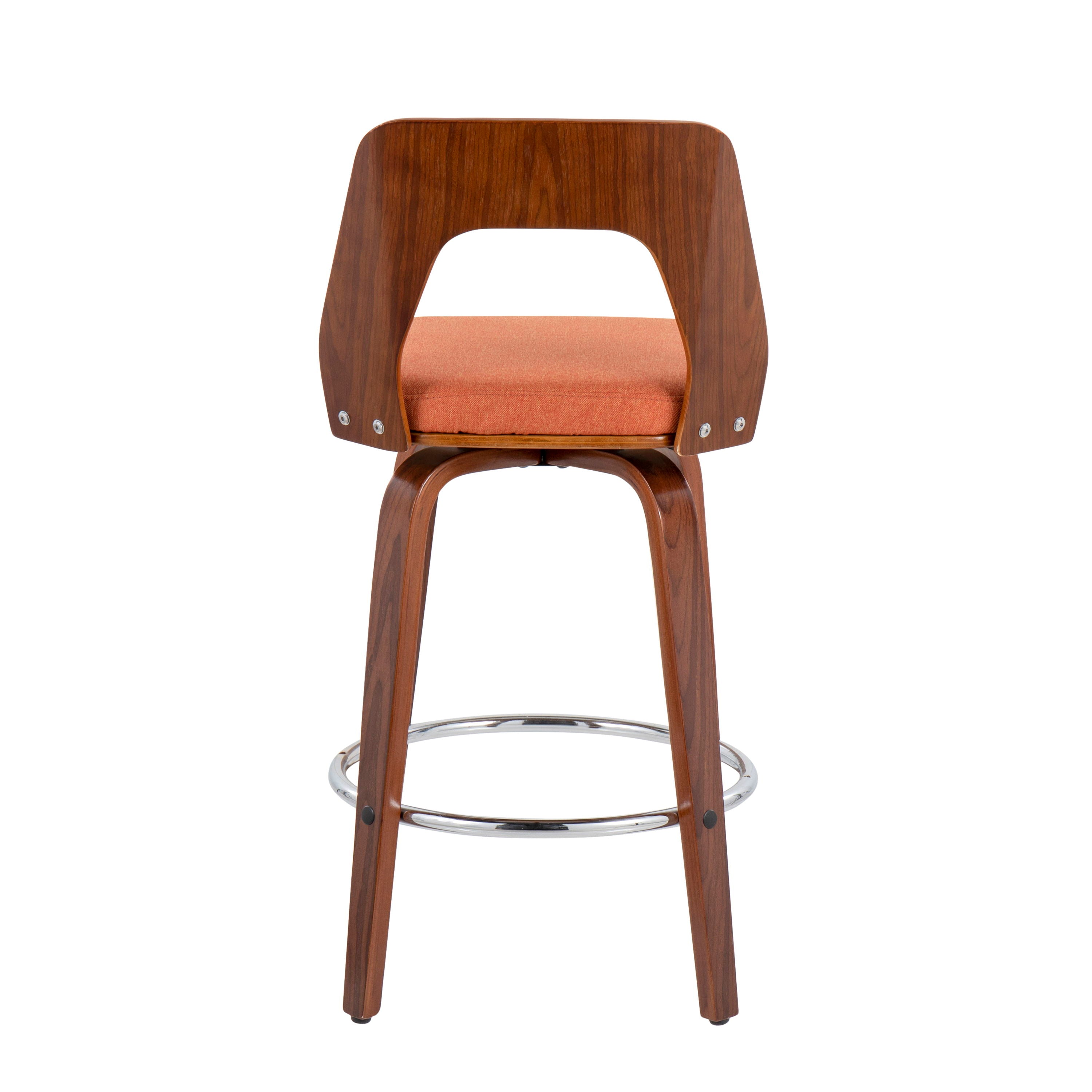 Trilogy - Mid Century Modern Counter Stool (Set of 2)