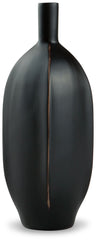 Rhaveney - Vase - Small Black 3 Pieces by Signature Design by Ashley® | Bel Furniture