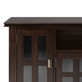 Artisan - TV Media Stand - Tobacco Brown by Simpli-Home | Bel Furniture