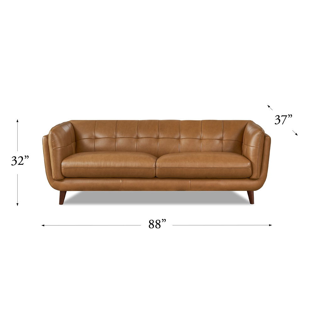 Solana - Leather Sofa