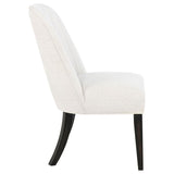 Leandro - Upholstered Dining Side Chair (Set of 2) - Cream