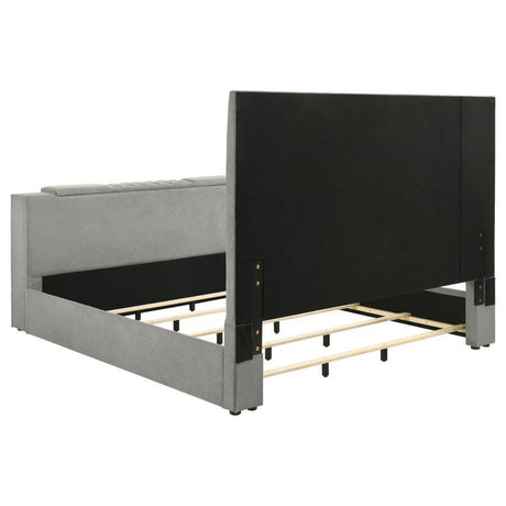 Tara - Upholstered Panel TV Bed