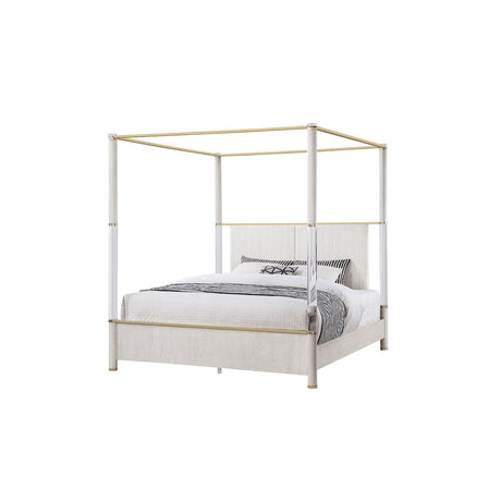 Malco - 4 Post Bed With Upholstered Headboard