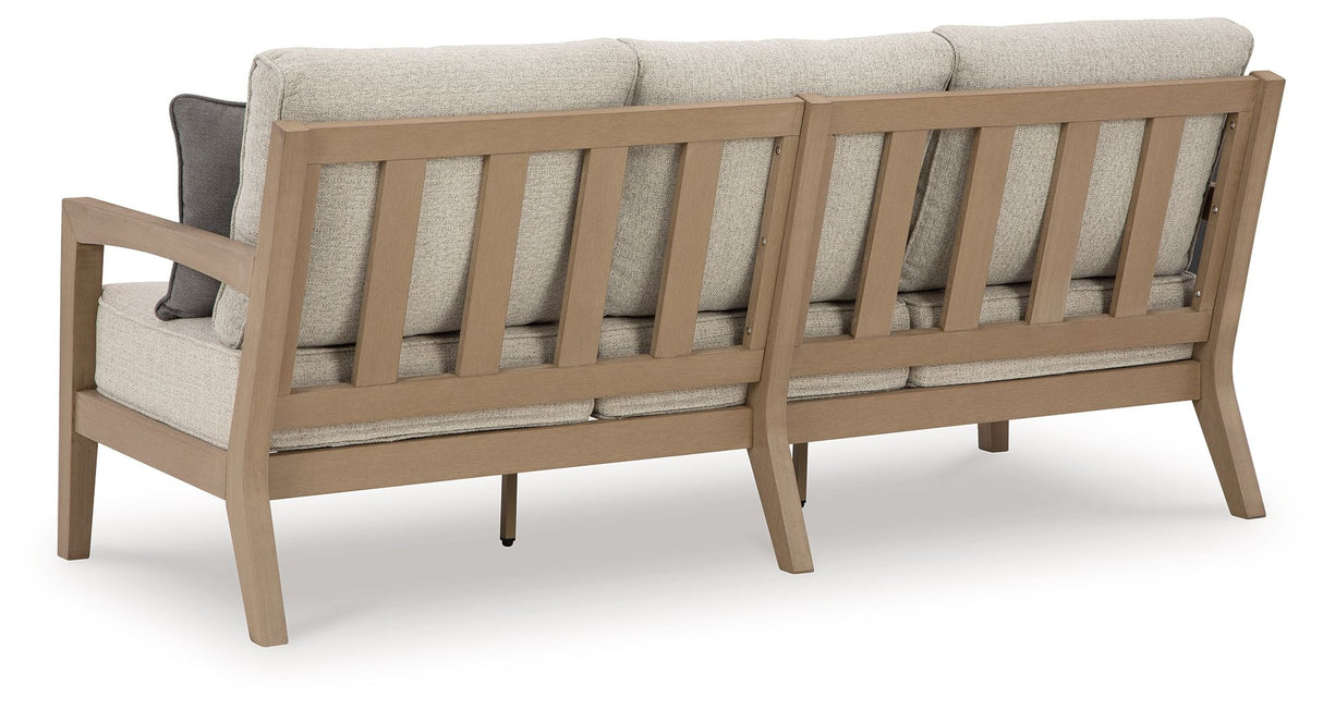 Hallow Creek - Driftwood - Sofa With Cushion by Signature Design by Ashley® | Bel Furniture