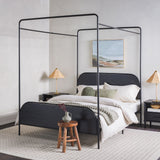 Modern Canopy Bed Frame by Walker Edison | Bel Furniture